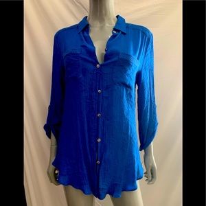 AB Studio Blue blouse